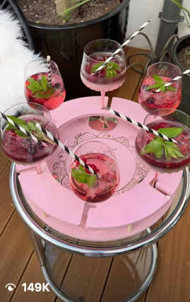 Reel: Sommerdrinks auf dem Balkon