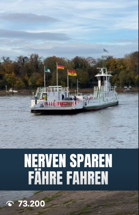Reel: Nerven sparen, Fähre fahren